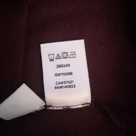 Anne Taylor Loft Ladies Size Small Burgundy Lightweight Turtleneck - Picture 5 of 9